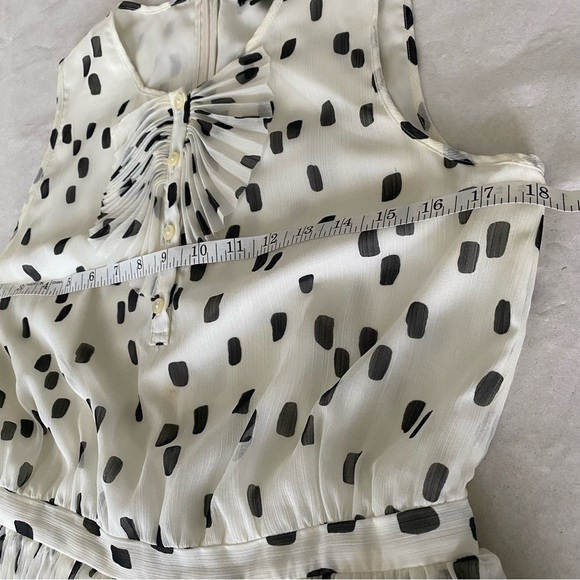 Banana Republic Polka Dot Pleated Dress 6 - Picture 14 of 16